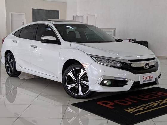 HONDA CIVIC 1.5 16V TURBO GASOLINA TOURING 4P CVT